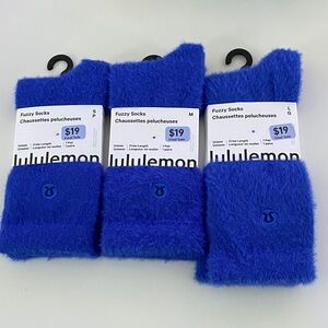 Lululemon - Fuzzy Socks - Crew Length - NWT